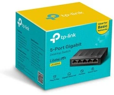 TP-LINK LS1005G Tinklo komutatorius 5-Portų 10/100/1000Mbps