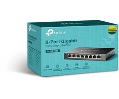 TP-LINK TL-SG108E Tinklo komutatorius 8-Portų 10/100/1000Mbps