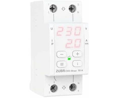 ZUBR CV2-50 Raudonas - elektroninė įtampos ir srovės kontrolės relė