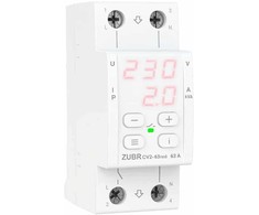 ZUBR CV2-63 Raudonas - elektroninė įtampos ir srovės kontrolės relė