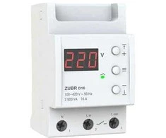 ZUBR D16 vienfazė įtampos apsaugos relė
