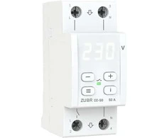 ZUBR D2-50 vienfazė 50A įtampos apsaugos relė