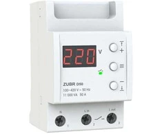 ZUBR D50 vienfazė įtampos apsaugos relė