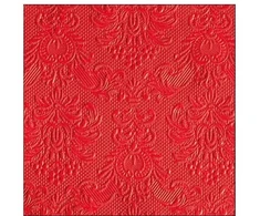 Ambiente Servetėlės 25 cm "Elegance", red