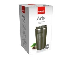 Banquet termo puodelis 450ml, "Arty", žalias
