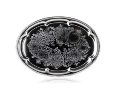 Banquet Padėklas 40,5X29cm metalinis,ovalus