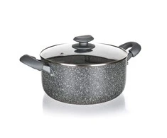 Banquet Puodas 20cm iš aliuminio su keramine danga "Granite"