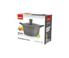 Banquet Puodas 24cm keramine danga "Granite"