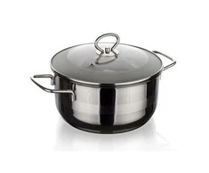 Banquet Puodas 6,5l "Matte Line" su stikliniu dangčiu