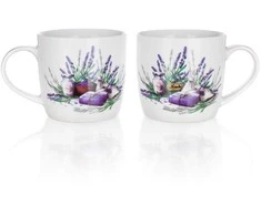 Banquet puodeliai iš keramikos 360ml 2vnt,Lavender