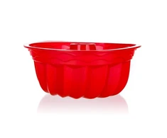 Banquet Silikoninė kekso forma 24cm,raudona