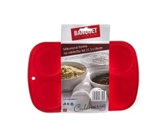 Banquet silikoninė kepimo forma 27.5X18cm 6F, raudona