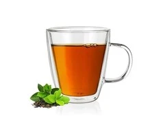 Banquet Stiklinis puodelis su dvigubomis sienelėmis 1vnt 300ml Doblo