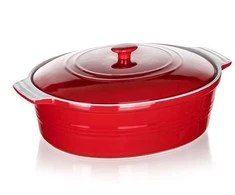 Banquet troškintuvas keramikinis, ovalus(36,5cm-3,6l)