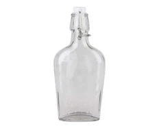 Butelis stiklinis 250ml su kamščiu
