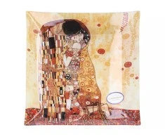 Camani Lėkštė stiklinė 30x30cm G.Klimt "Bučinys"