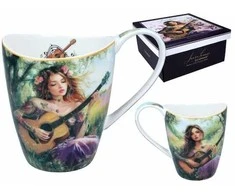 Carmani puodelis 350ml,"Mergina su gitara"