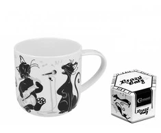 Carmani Puodelis Crazy Cats 500ml Muzikantai