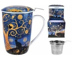 Carmani puodelis su sieteliu ir dangteliu 600ml V.van Gogh