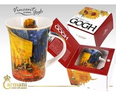 Camani Carmani Puodelis Van Gogh Naktis kavinėje 350 ml.