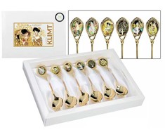 Carmani Šaukštelių 6vnt rinkinys G.Klimt,MIX