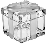 Crystal Bohemia Bohemia krištolinė dėžutė 11,5cm "Su Kaspinu"