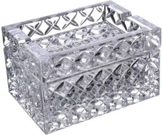Crystal Bohemia Bohemia krištolinė dėžutė 12cm