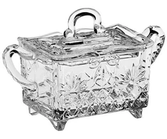 Crystal Bohemia Bohemia dėžutė 14cm, "Skrynia"