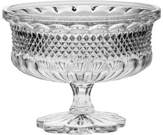 Crystal Bohemia Bohemia krištolinis dubuo ant kojelės 25cm
