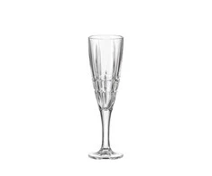 Crystal Bohemia Bohemia krištolinės Taurės šampanui 180ml, 6vnt