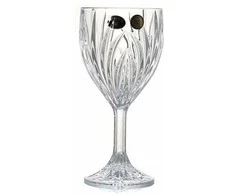 Crystal Bohemia Bohemia krištolinės taurės vynui 290ml 6vnt,Elise
