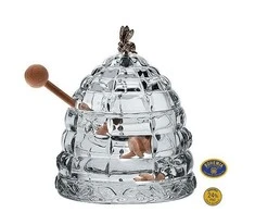 Crystal Bohemia Bohemia krištolinis indas medui 11,8cm