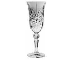 Crystal Bohemia Bohemia taurės šampano 150 ml 6 vnt, Lorey Pinwheel