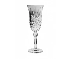 Crystal Bohemia Bohemia taurės šampano 150ml 6 vnt Lorey Ribbon