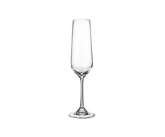 Crystal Bohemia Bohemia taurės šampanui 200ml 6vnt. "Strix"