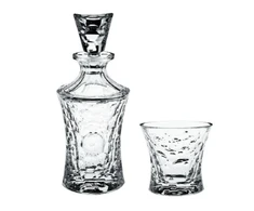 Crystal Bohemia Rinkinys viskio 700ml, Molecules