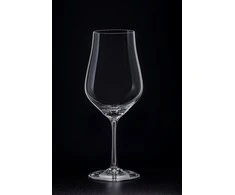 Crystalex Raudono vyno taurės Tulipa 450ml 6vnt