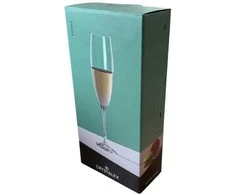 Crystalex Taurės šampanui 230ml 2vnt,Sophia,dekoruotos