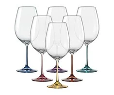 Crystalex Taurės Spectrum vynui 350ml