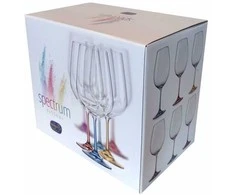 Crystalex Taurės vynui 550ml. Spectrum