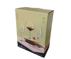 Crystalex Taurės vynui 350ml 2vnt,Turbulence