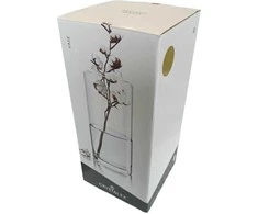 Crystalex Vaza 24cm D5387, gelsva