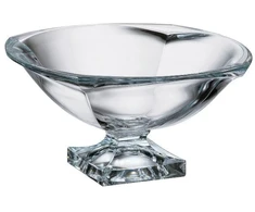Crystalite Bohemia Dubuo ant kojos 34cm "Magma"