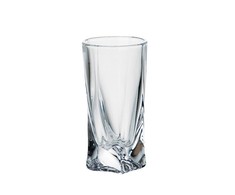 Crystalite Bohemia Stikliukai 50ml 6vnt, Quadro, aukšti