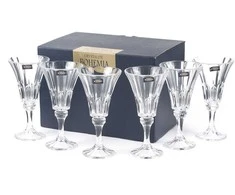 Crystalite Bohemia Taurės vynui 200ml 6vnt "Wellington"