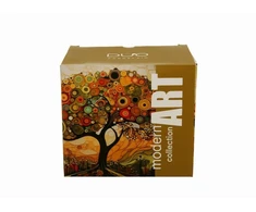 DUO Porcelianinis puodelis 400ml, Medis