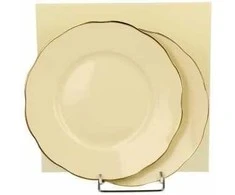 DUO Porceliano lėkštės 20,5cm 2vnt,Clark