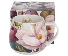 DUO Porceliano puodelis 430ml, Magnolija