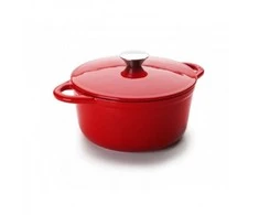 Ibili emaliuotas ketaus puodas 3,9l ,24x11,5 cm.