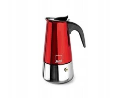 Ibili espresso kavinukas 6puodelių iš nerūdijančio plieno ROSSO